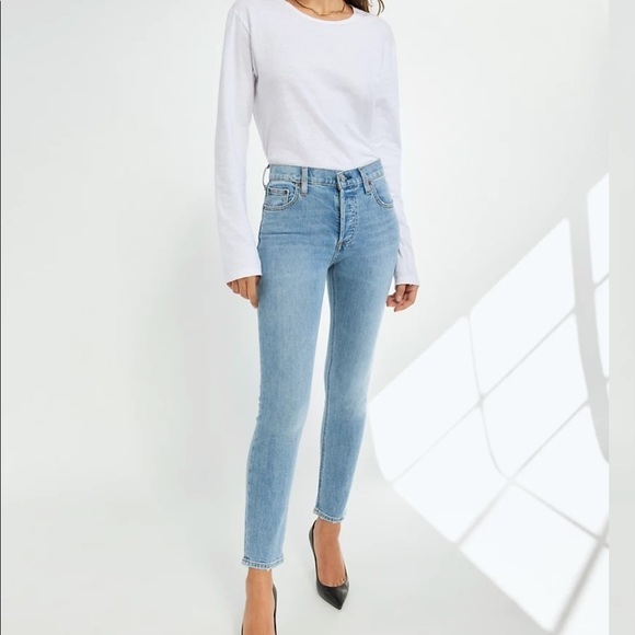 ⭐️Host Pick⭐️ Denim Forum The Yoko High Rise Slim Jeans from Aritzia - Picture 2 of 11